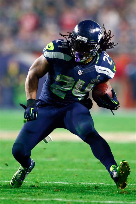 Marshawn Lynch Photos Photos - Super Bowl XLIX - New England Patriots v ...