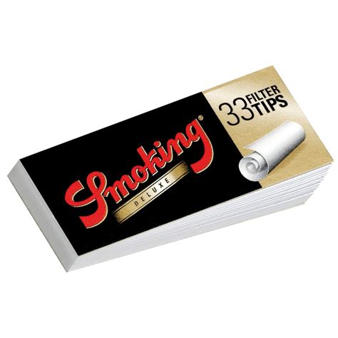 Smoking Deluxe Filter Tips 33er Wide perforated - Paperguru.de - Buy , 10,95