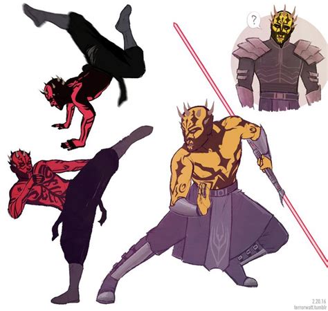 Darth Maul and his brother Savage Opress sorry for not posting much ...