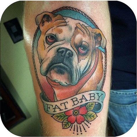 Pin på Bulldog tattoo