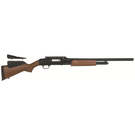 Mossberg 500 Slugster, Pump Action, 12 Gauge, 24" Barrel, 5+1 Rounds ...