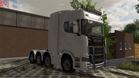 FS22 SCANIA S 4×2 v1.0.1 - FS 22 Trucks Mod Download