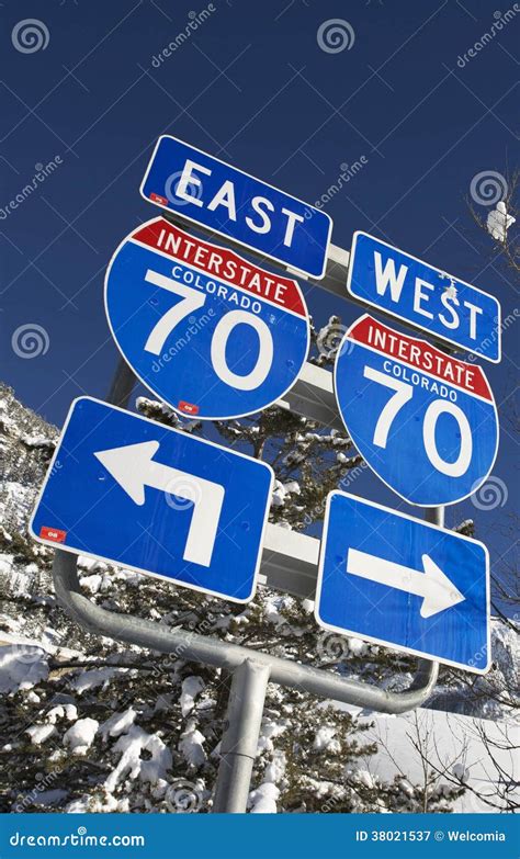 Interstate 70 Colorado stock image. Image of route, america - 38021537