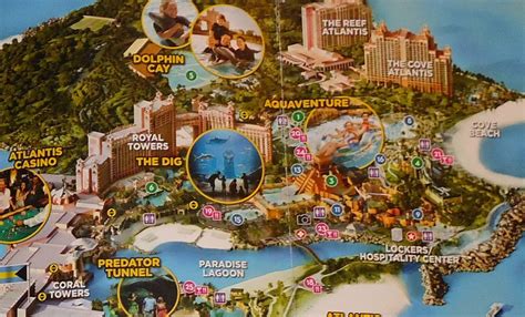 Atlantis Water Park Map