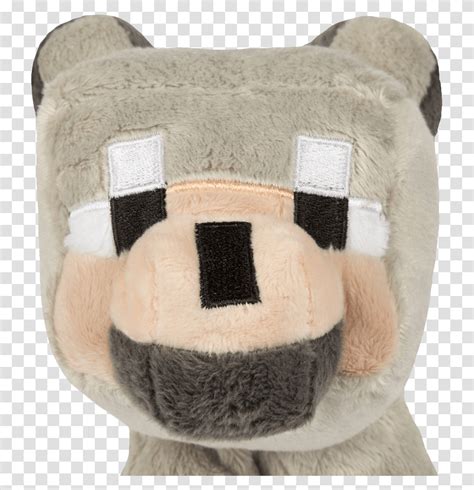 Minecraft Baby Wolf Plush, Cushion, Pillow, Toy, Mammal Transparent Png – Pngset.com