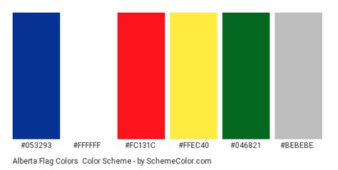 Alberta Flag Colors Color Scheme » Blue » SchemeColor.com