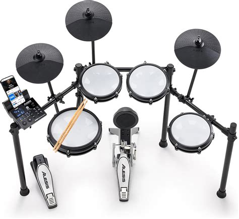 Amazon.com: Alesis Drums Nitro Max Expansion Pack - Electric Drum Set ...