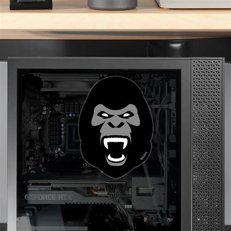 Gorilla Face Sticker – SLEEFS