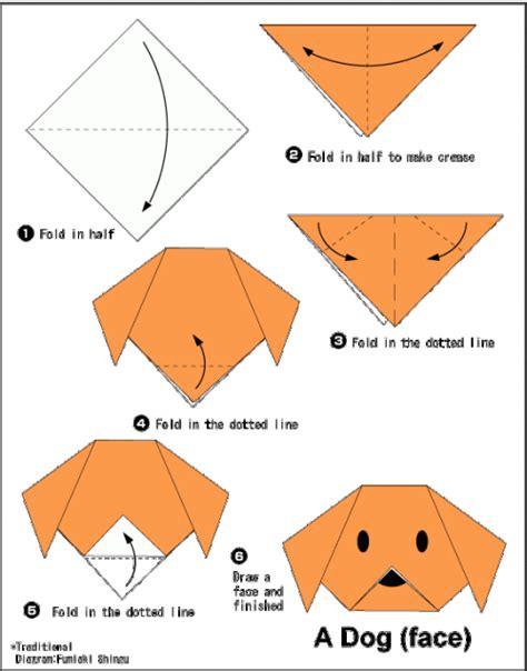 Origami dogs | DoggyMom.com