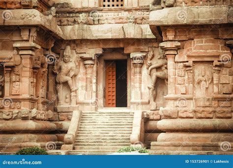 Central Entrance at Gangaikonda Cholapuram Temple. Great Architecture of Hindu Temple Dedicated ...