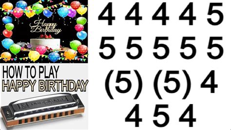 HAPPY BIRTHDAY HARMONICA ( C DIATONIC ), ARMÓNICA C, GAITA DE BOCA C, BLUES HARP C ...