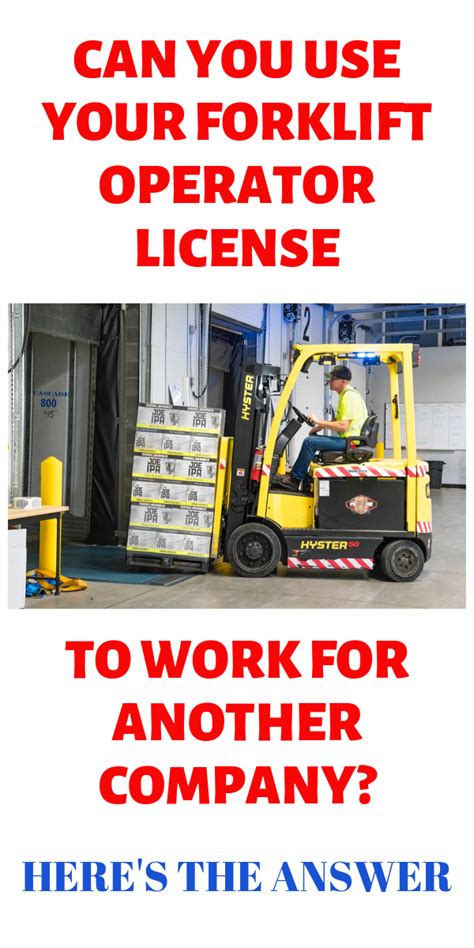 How To Obtain Forklift License - Bumine Datar