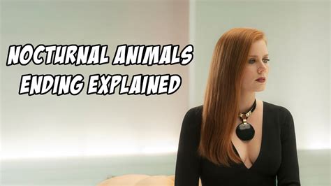 Nocturnal Animals Ending Explained Movie Review SPOILERS - YouTube