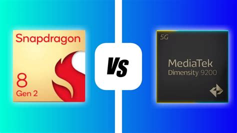 Qualcomm Snapdragon 8 Gen 2 vs MediaTek Dimensity 9200 - Detailed ...