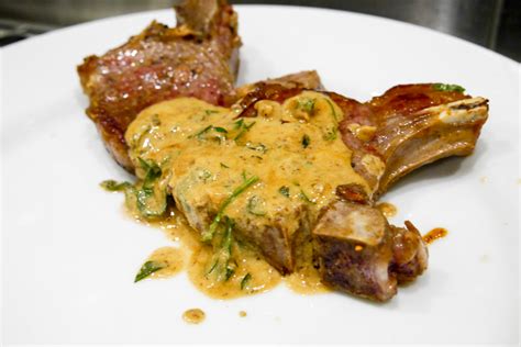 FEAST EVERYDAY : Lamb Chops with Lemon-Mustard sauce