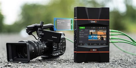 5G Module Integrated in to High End Camera Enables Real-time 4K Video Streaming