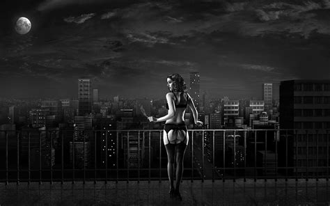 Film Noir Wallpapers (58+ pictures) | Greyscale, Free desktop wallpaper ...