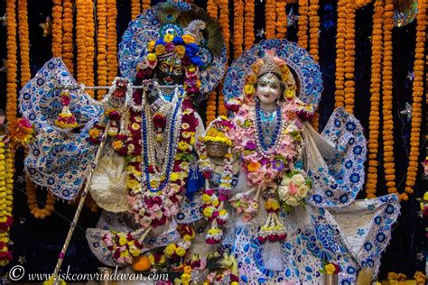 ISKCON Vrindavan - Sri Sri Radha Shyamsundar | Iskcon vrindavan, Shree ram photos, Altar art