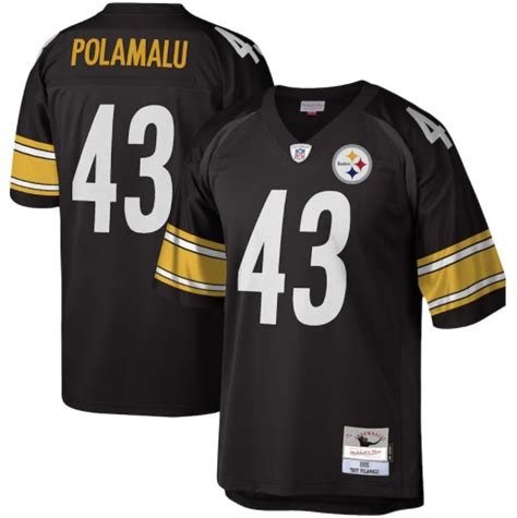 Steelers Troy Polamalu Throwback Jersey – US Sports Nation