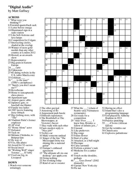 Printable Boatload Crossword Puzzles - Printable Crossword Puzzles