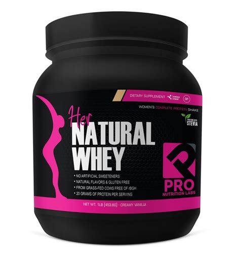 Pro Nutrition Labs Releases Her Natural Whey Protein Powder for Women