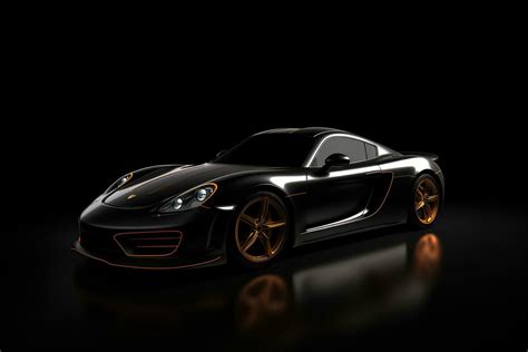 Sports Car Black Background Stock Photos, Images and Backgrounds for ...