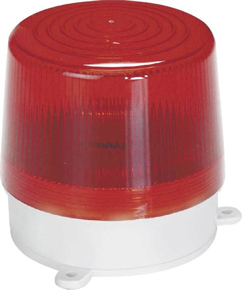 752240 Alarm flashing light Red Indoors, Outdoors 12 V DC | Conrad.com