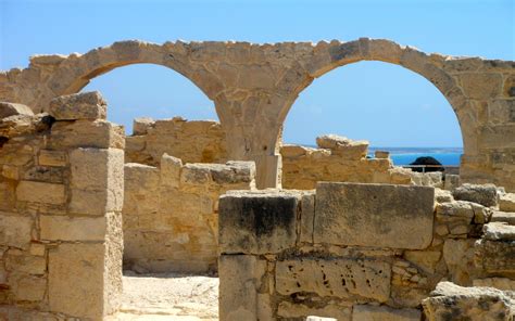 Arches, archaeological site Kourion, Cyprus Archaeological Site, Cyprus, Over The Years, Mount ...