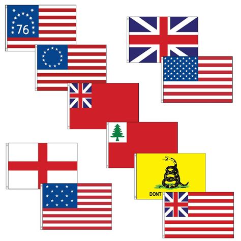 American Revolution Flags History