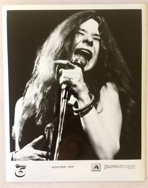 Vintage 60'S JANIS JOPLIN Original Photo 1967 Monterey Pop | Etsy