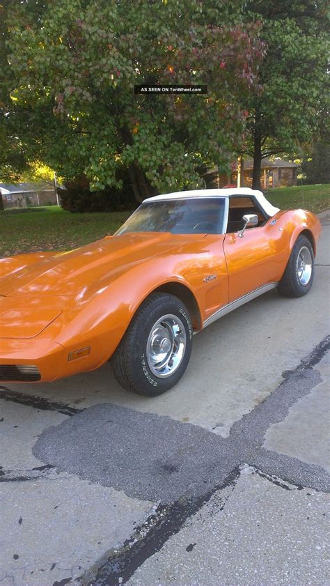 1974 Corvette Stingray Convertible