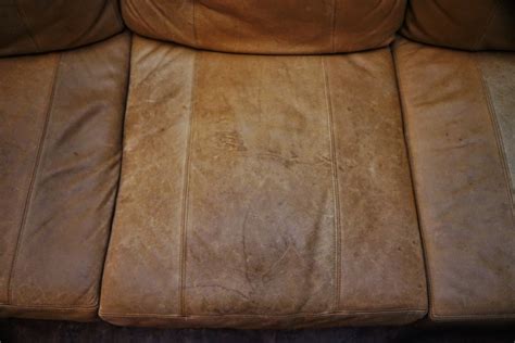 Restoring and restaining 17 year old Nubuck leather couch