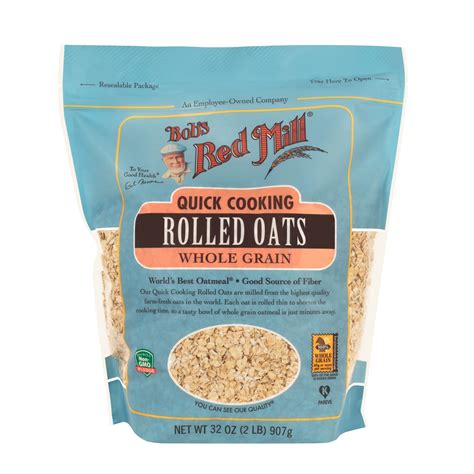 Quick Cooking Rolled Oats | Bob's Red Mill Natural Foods