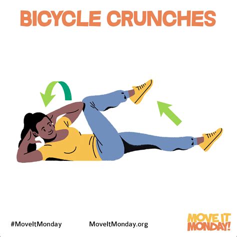 Fitness Challenges – Bicycle Crunches - The Monday Campaigns