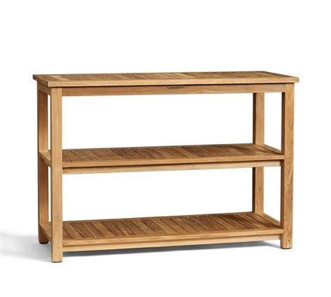 Madera Teak Tan Console Table