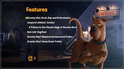 Scooby-Doo! Curse of the Lake Monster (2010) - DVD Movie Menus