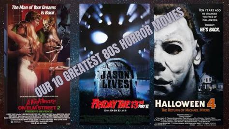 Ranking Our Top 10 80s Horror Movies - YouTube