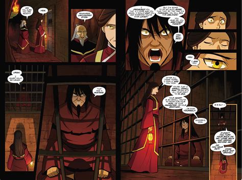 That scene where Zuko's mother Ursa gives Ozai the scolding he deserves for all the despicable ...