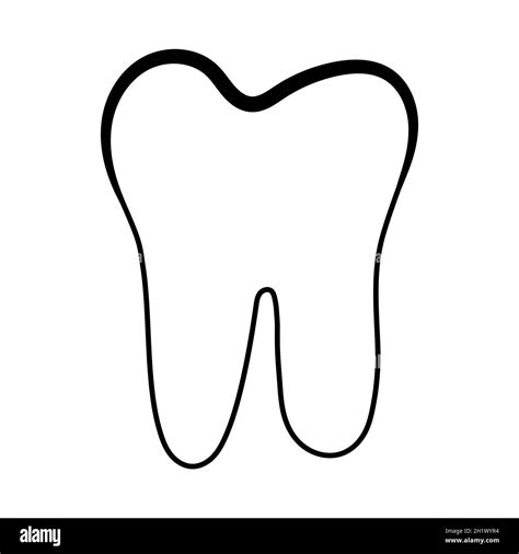 Dental chart Black and White Stock Photos & Images - Alamy