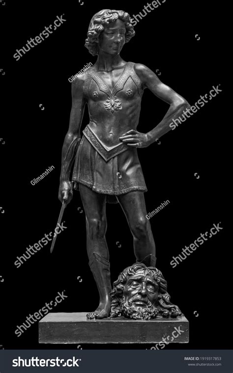 David Goliath Head Ancient Statue Biblical Stock Photo 1919317853 ...