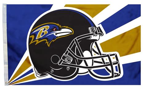 Buy Baltimore Ravens - 3' x 5' NFL Polyester Flag | Flagline