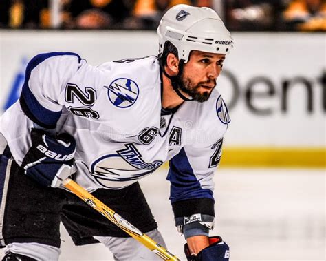 Martin St. Louis, Tampa Bay Lightning Editorial Photography - Image of skate, lightning: 46800622