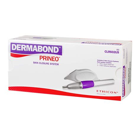 CLR602US - Ethicon Dermabond Prineo Skin Closure System with Mesh Applicator: 60cm