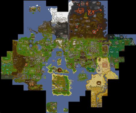 RuneScape map. There is an 'onboard map' to help lost adventurers as well.