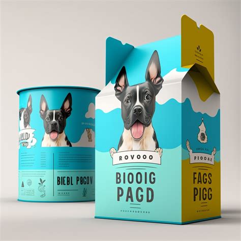 DOG Food Packaging Design on Behance