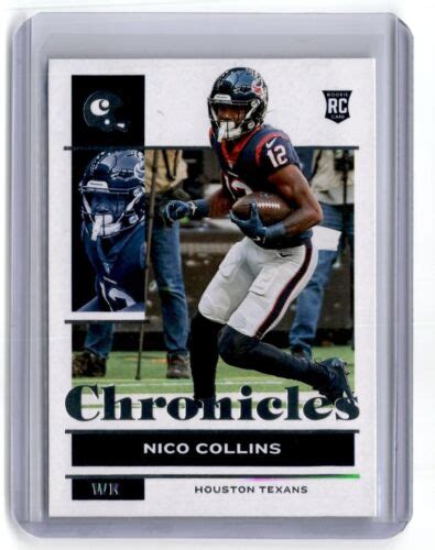 2021 Panini Chronicles Nico Collins Rookie Houston Texans #35 | eBay