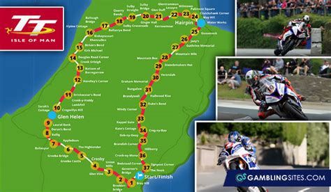 The Isle Of Man TT Course: A Legendary Labyrinth Of Speed And Danger - UMD Terrapins Stadium Map ...