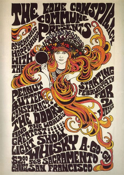 The Doors at Whiskey A Go Go Vintage Poster - Etsy