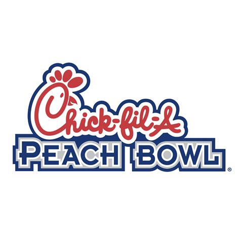 Chick fil A Peach Bowl Logo PNG Transparent & SVG Vector - Freebie Supply