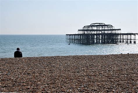 The tragedy of West Pier, Brighton beach, Brighton